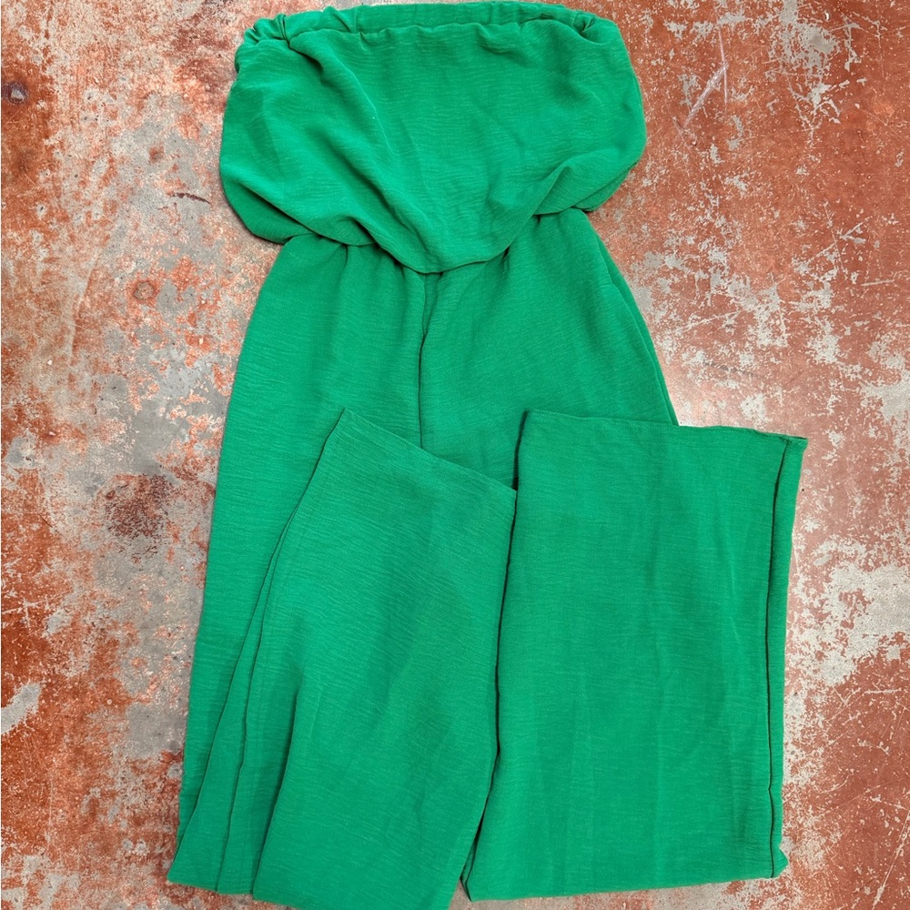 Elegant Green Women's Jumpsuit